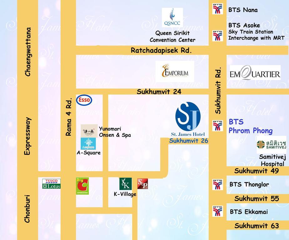 St. James Hotel Bangkok Exterior foto